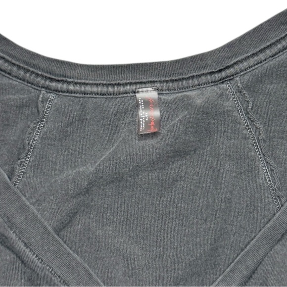 Free People Oversized Long Sleeve Shirt Size XS - Picture 4 of 4